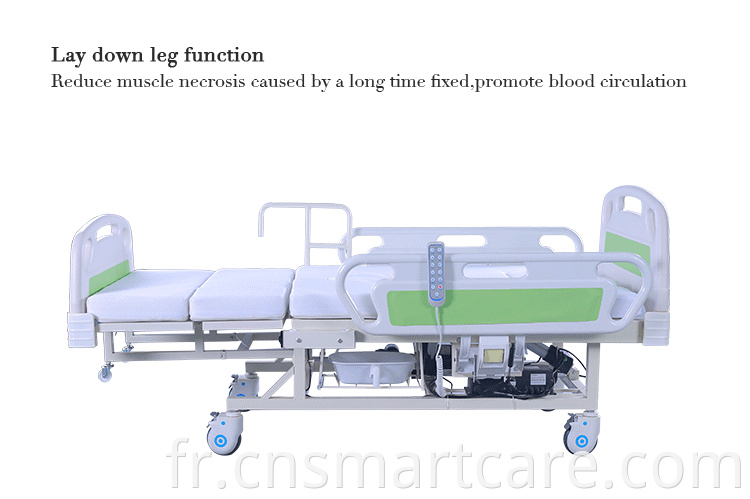 China Factory Electric Hospital Litfing avec toilettes